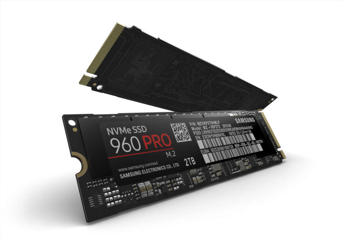 최대 2TB 용량을 제공하는 삼성 M.2 NVMe SSD 960 프로