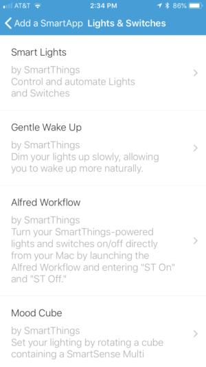 스마트 앱은 복잡한 자동화를 한층 단순하게 만들어 준다.